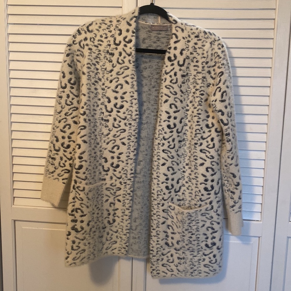 Leopard Print Open Cardigan - Picture 3 of 5